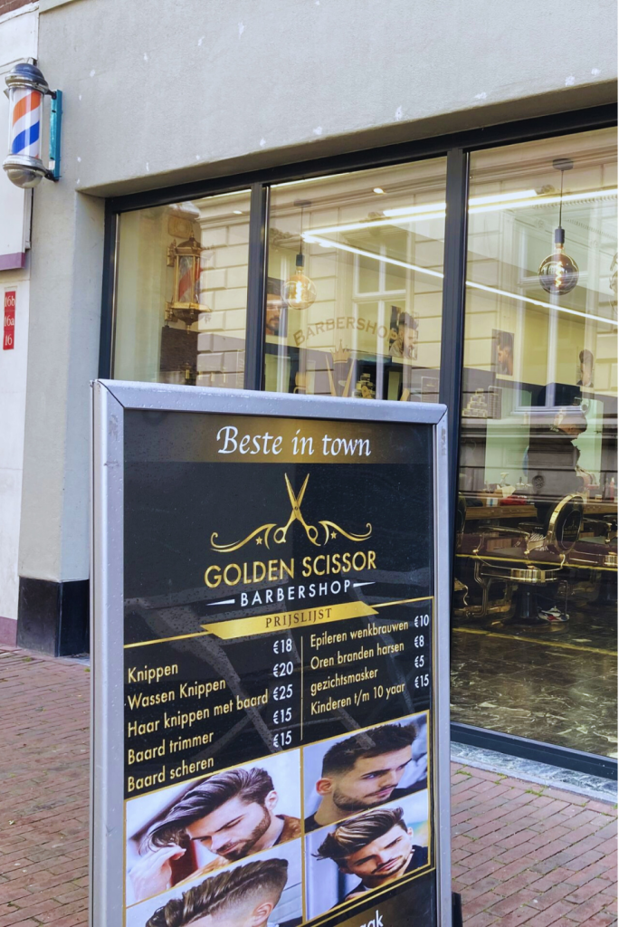 Bord kapper in Roermond